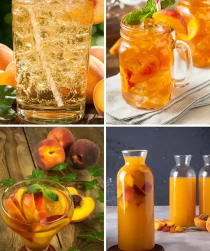 10 Best Peache Drinks Recipes