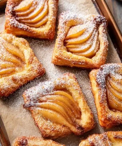 Quick Pear Tart