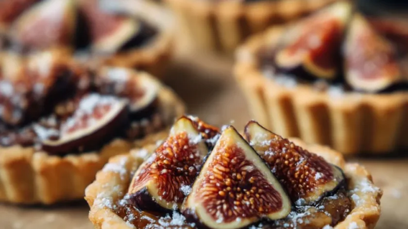 Rustic Fig Tartlets