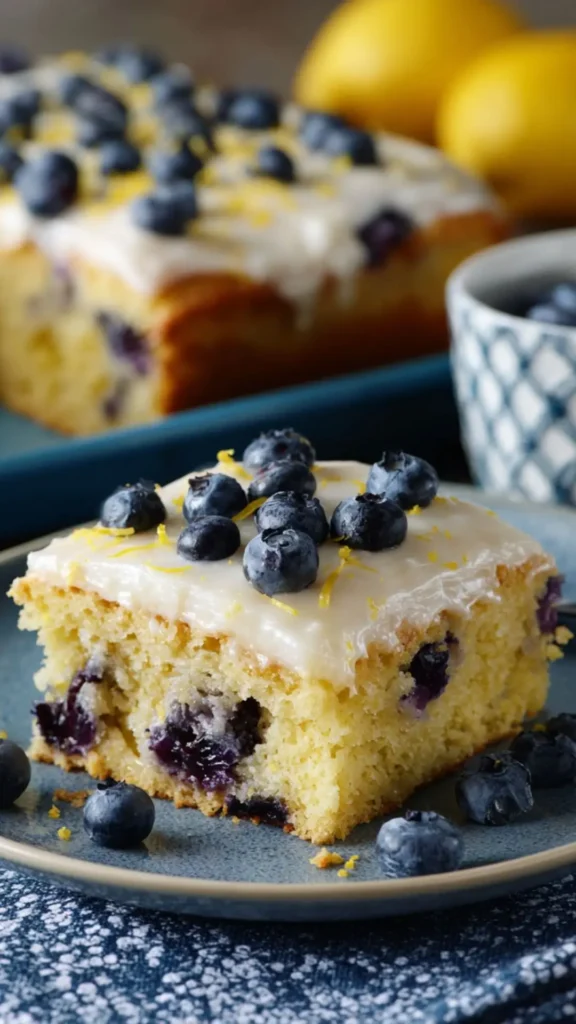 Pioneer Woman Blueberry Lemon Sheet Cake