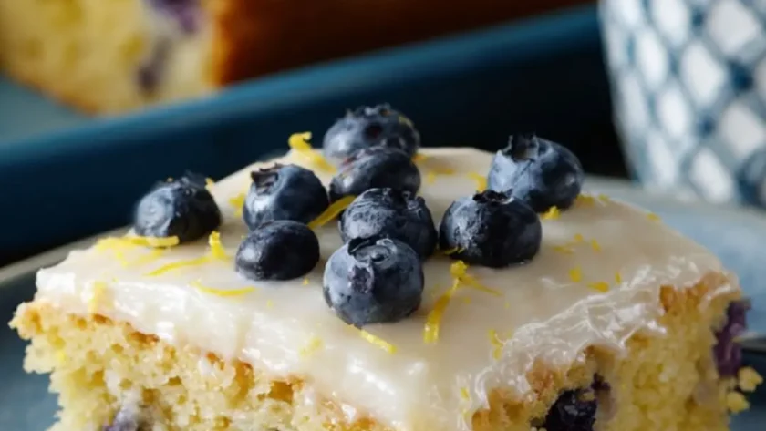 Pioneer Woman Blueberry Lemon Sheet Cake