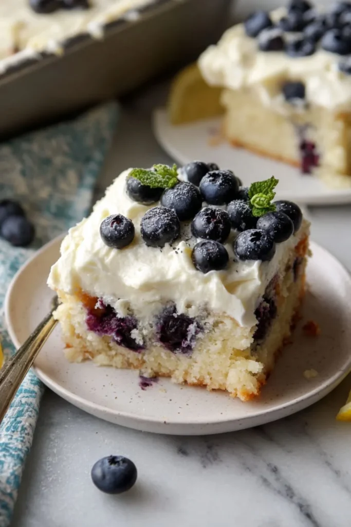 Pioneer Woman Blueberry Lemon Sheet Cake