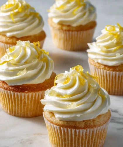 Pioneer Woman Double Lemon Cupcakes