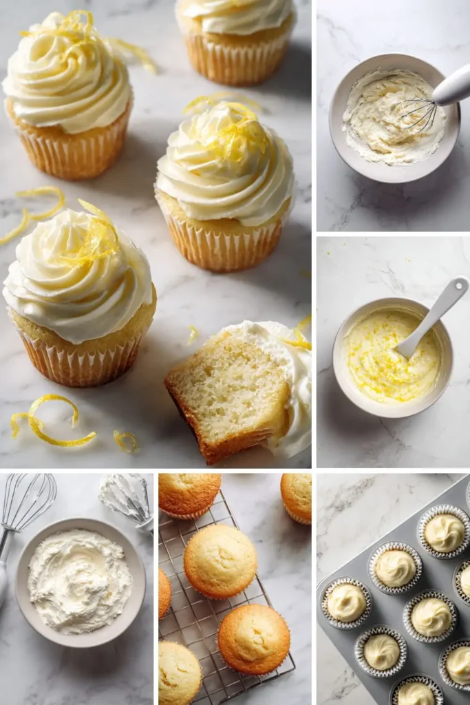 Pioneer Woman Double Lemon Cupcakes