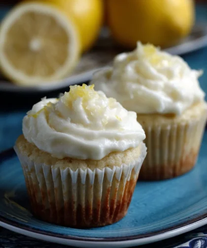 Pioneer Woman Double Lemon Cupcakes