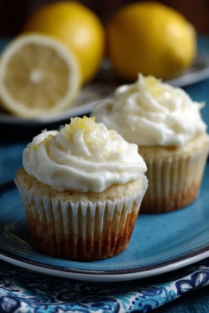 Pioneer Woman Double Lemon Cupcakes