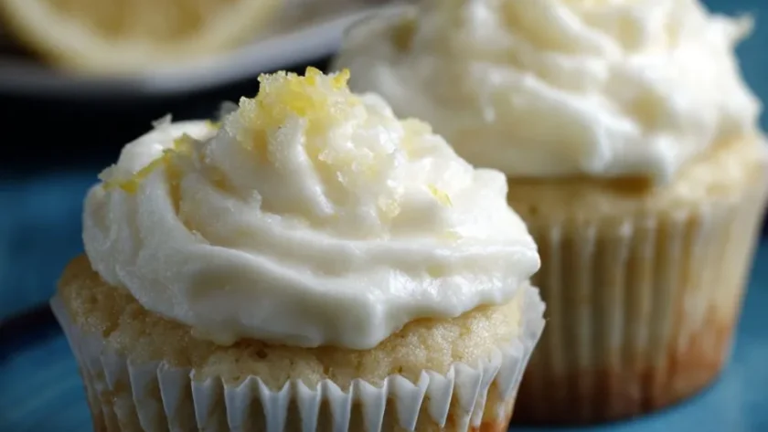 Pioneer Woman Double Lemon Cupcakes