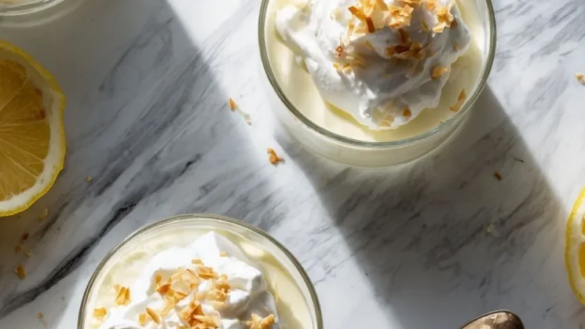 Pioneer Woman Lemon Coconut Pudding