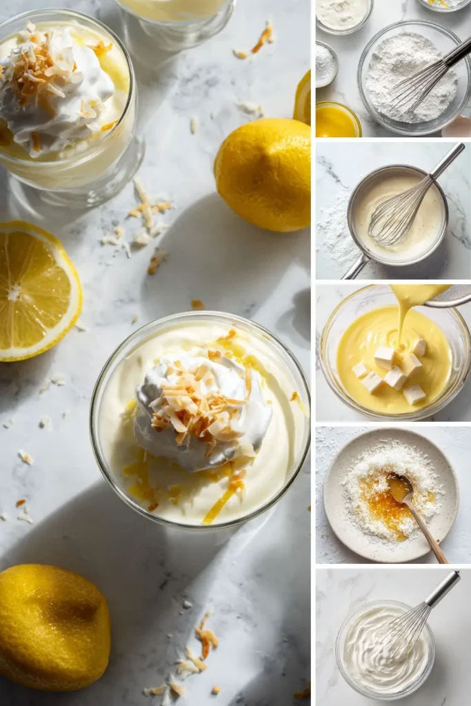Pioneer Woman Lemon Coconut Pudding