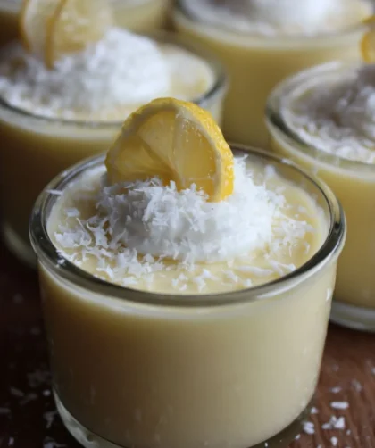 Pioneer Woman Lemon Coconut Pudding