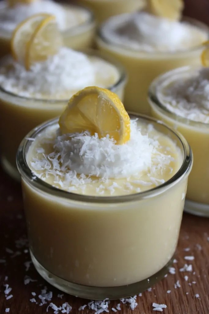 Pioneer Woman Lemon Coconut Pudding