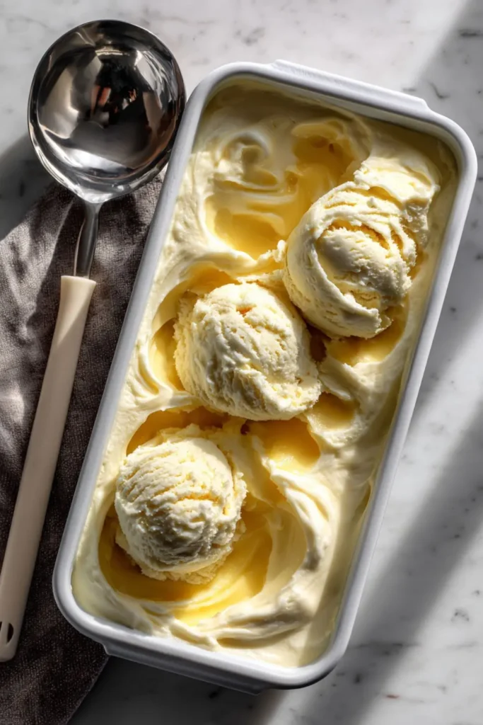 Pioneer Woman Lemon Curd Ripple Ice Cream