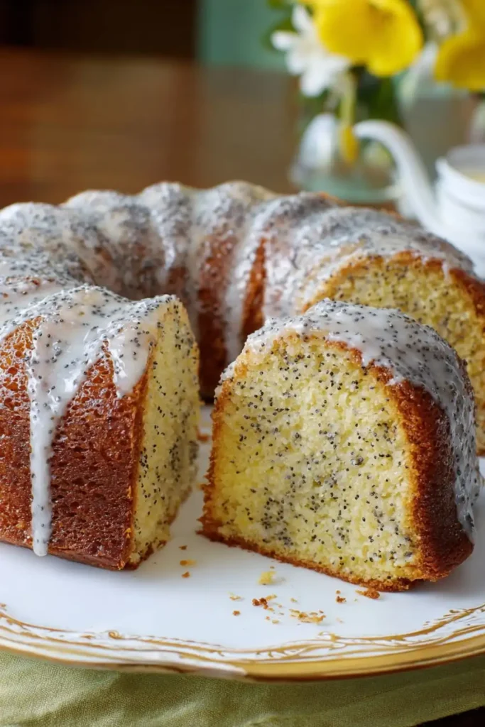 Pioneer Woman Lemon-Poppy Seed Cake