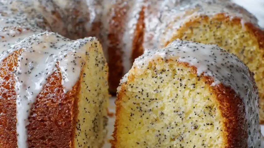 Pioneer Woman Lemon-Poppy Seed Cake
