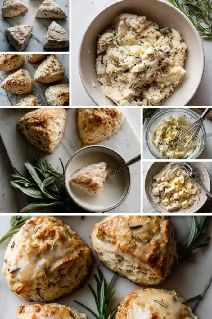 Pioneer Woman Lemon Rosemary Scones