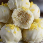 Pioneer Woman Lemon-White Chocolate Truffles