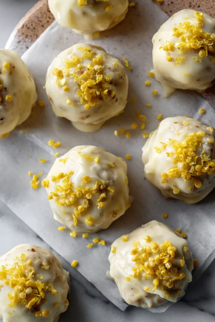 Pioneer Woman Lemon White Chocolate Truffles