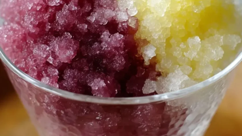 Pioneer Woman Lemon and Grape Granita