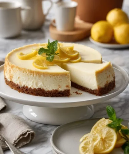 Pioneer Woman No-Bake Lemon Cheesecake