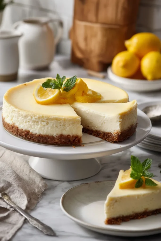 Pioneer Woman No-Bake Lemon Cheesecake