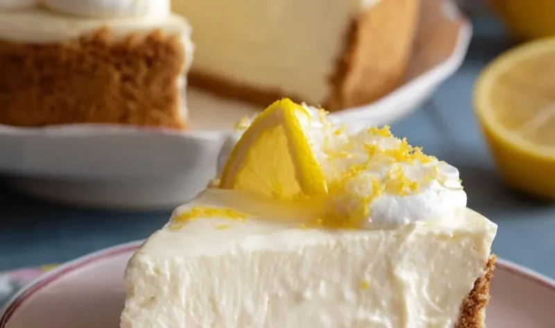 Pioneer Woman No-Bake Lemon Cheesecake