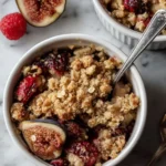Pioneer Woman Spiced Fig & Raspberry Crumble Recipe
