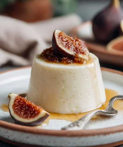 Milk Fondants With Figs