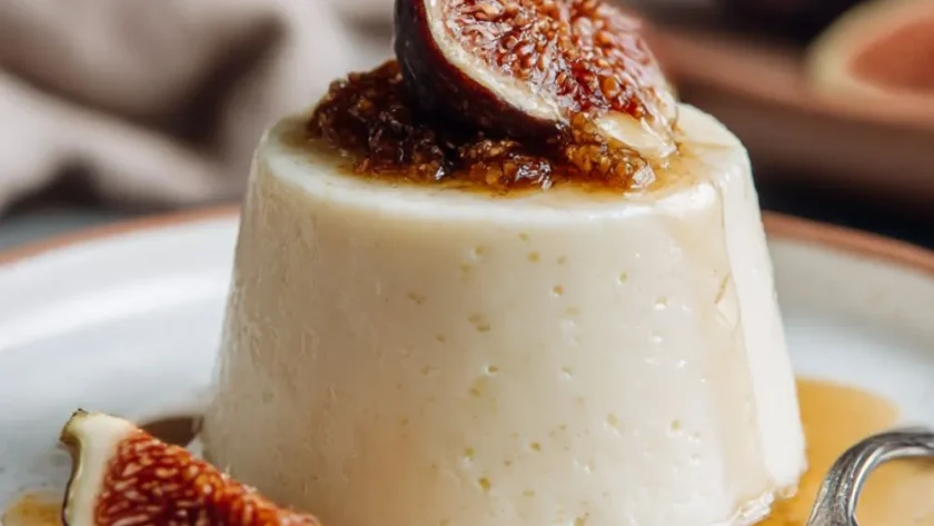 Milk Fondants With Figs