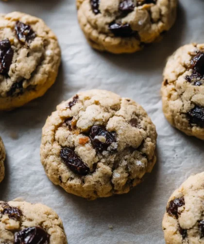 Dark Chocolate-Fig Cookies