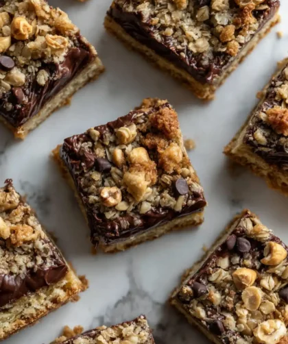Pioneer Woman Hazelnut Oatmeal Bars Recipe