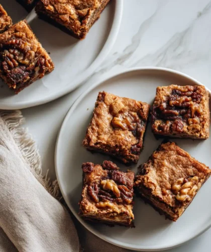Pioneer Woman Maple Walnut Blondies Recipe