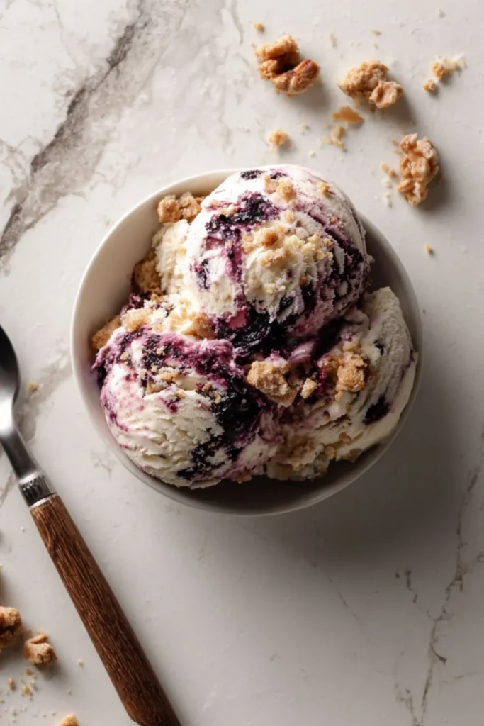 Pioneer Woman Blackberry Lemon Ice Cream