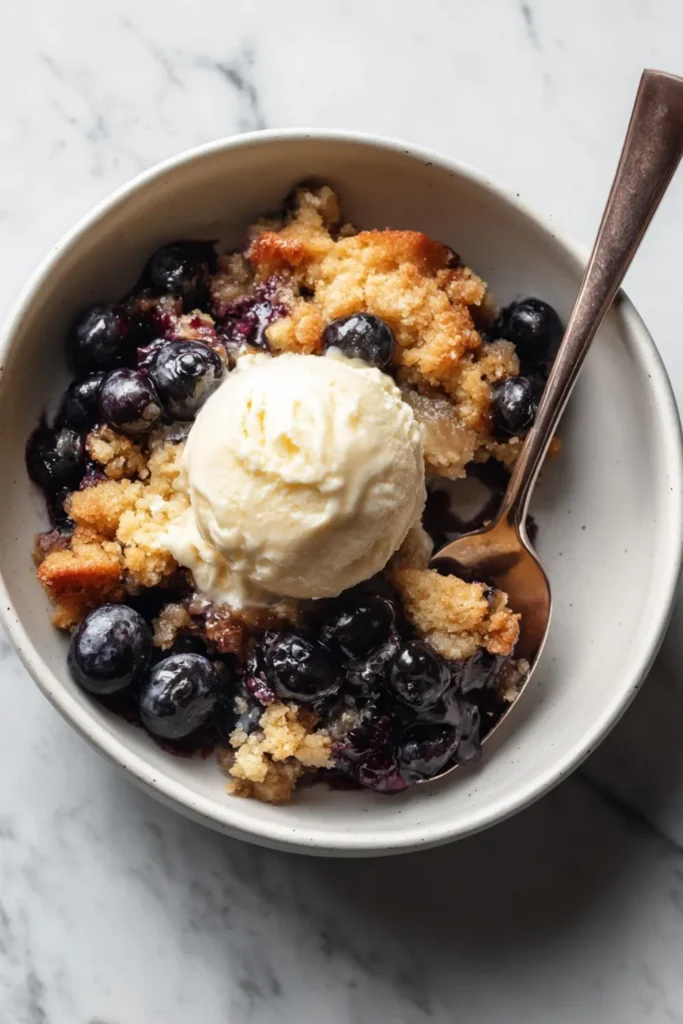 Pioneer Woman Blueberry Cobbler