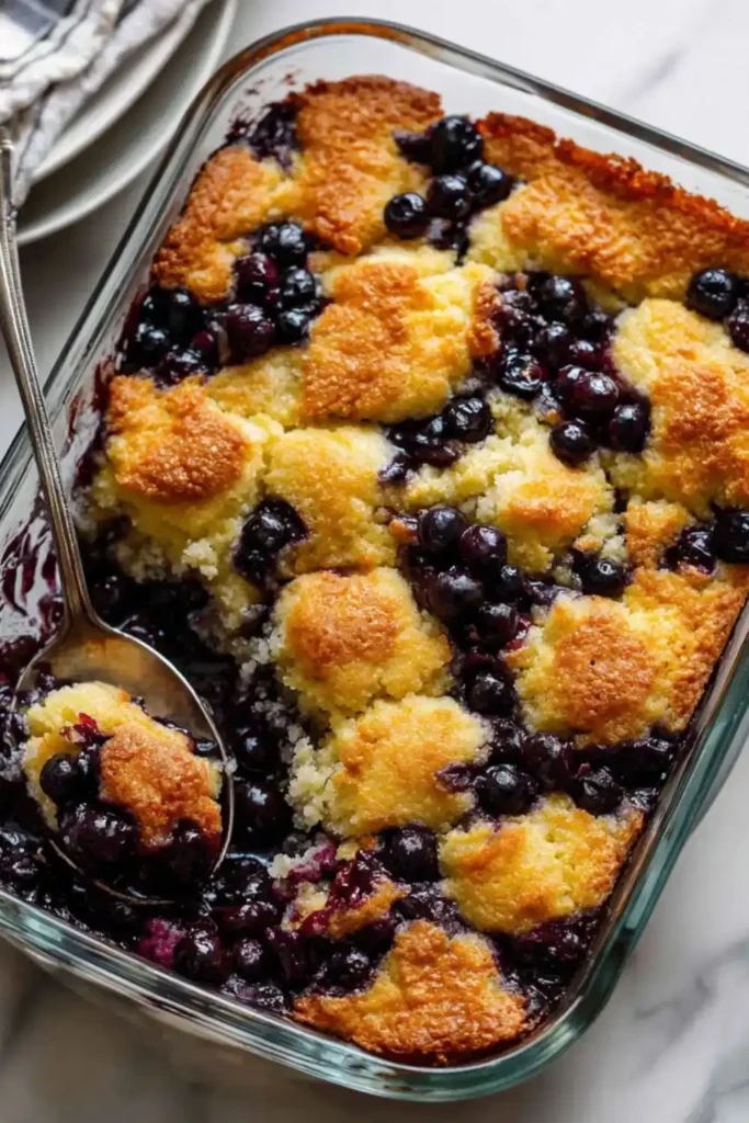Pioneer Woman Blueberry Cobbler