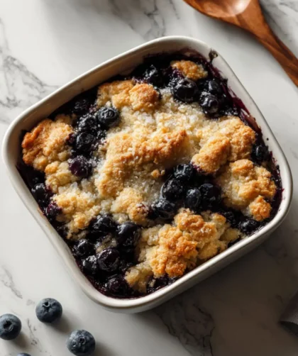 Pioneer Woman Blueberry Cobbler