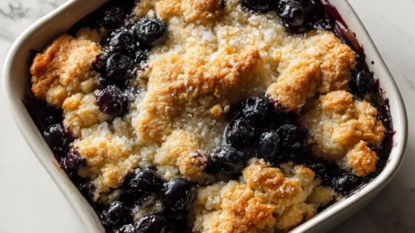 Pioneer Woman Blueberry Cobbler