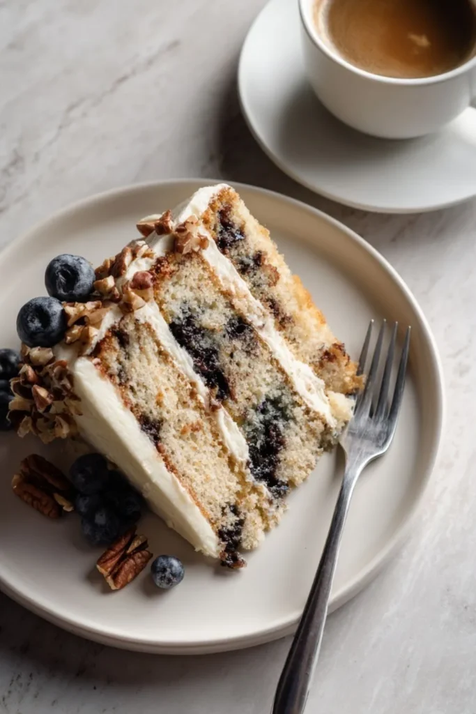 Pioneer Woman Blueberry Italian Cream Cake