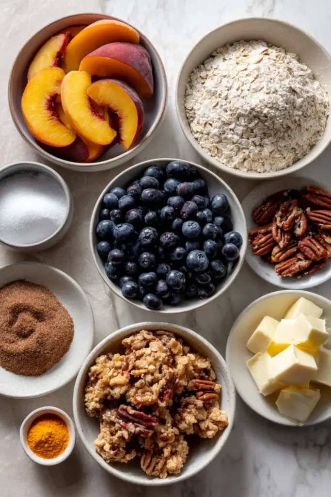 Pioneer Woman Blueberry Nectarine Crisp