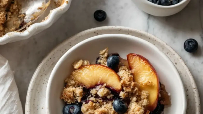 Pioneer Woman Blueberry Nectarine Crisp