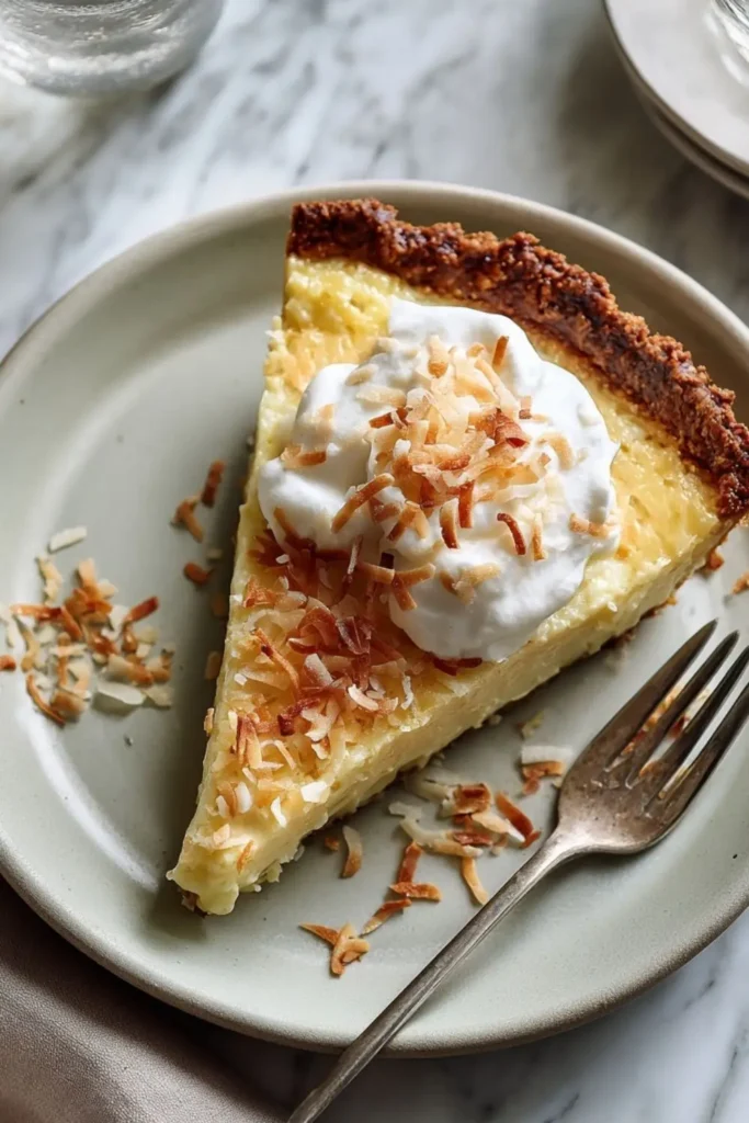 Pioneer Woman Coconut Custard Pie