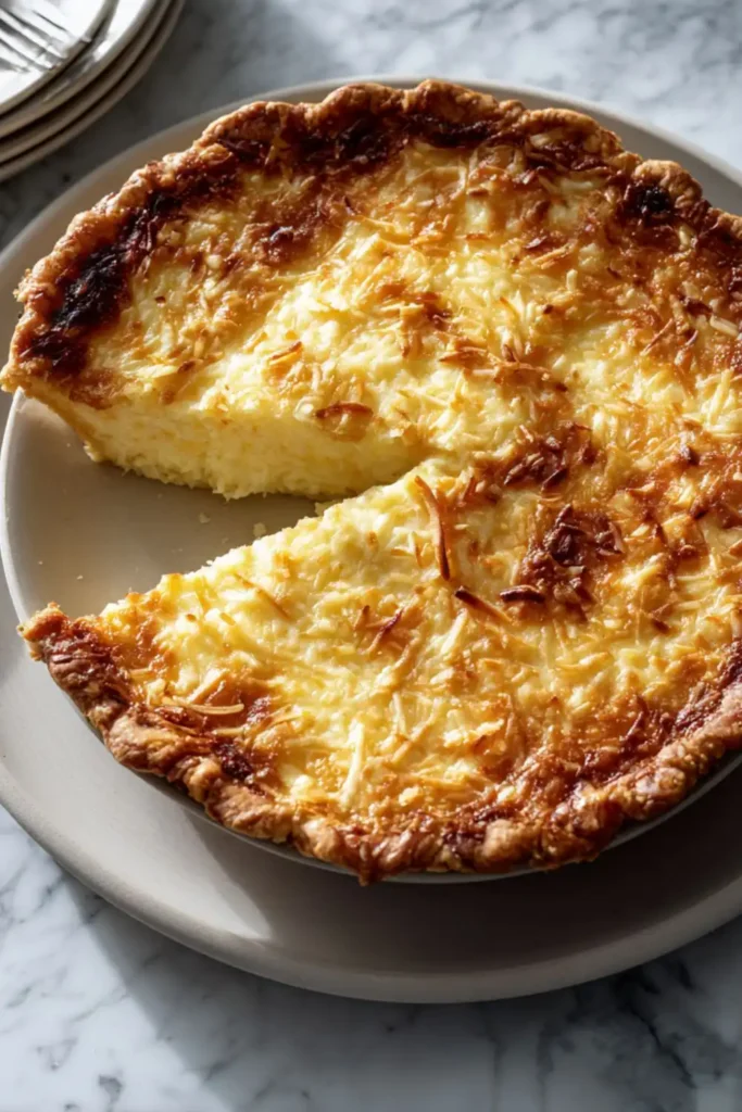 Pioneer Woman Coconut Custard Pie