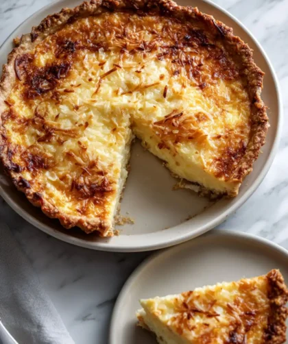 Pioneer Woman Coconut Custard Pie