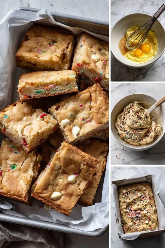 Pioneer Woman Confetti Blondies