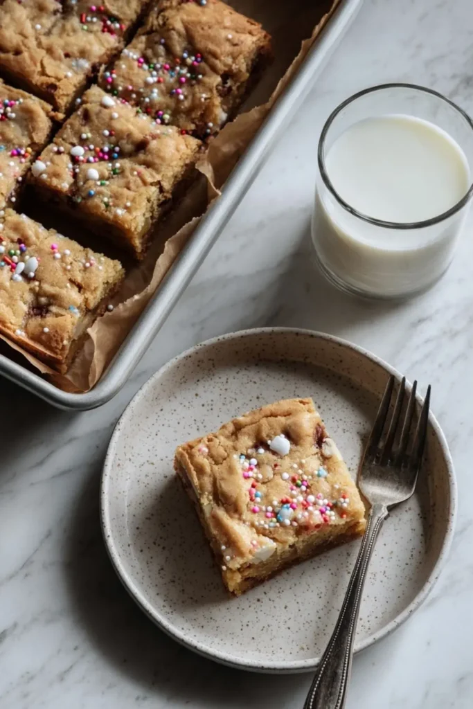 Pioneer Woman Confetti Blondies