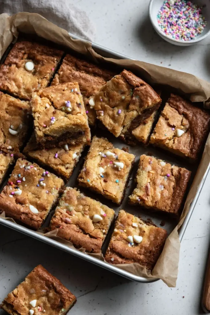 Pioneer Woman Confetti Blondies