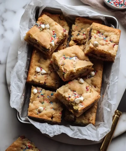 Pioneer Woman Confetti Blondies