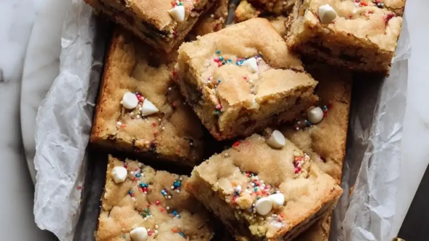 Pioneer Woman Confetti Blondies