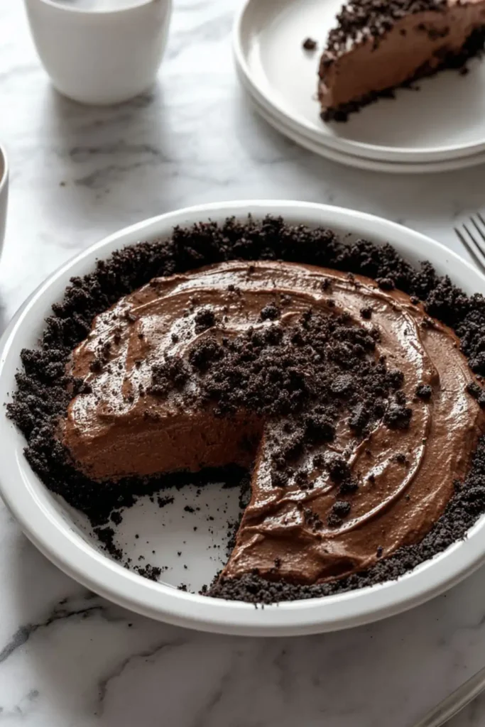 Pioneer Woman Double Chocolate Pie