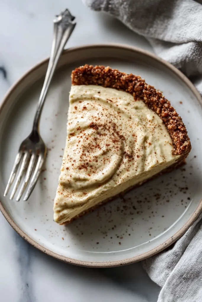 Pioneer Woman Eggnog Pie