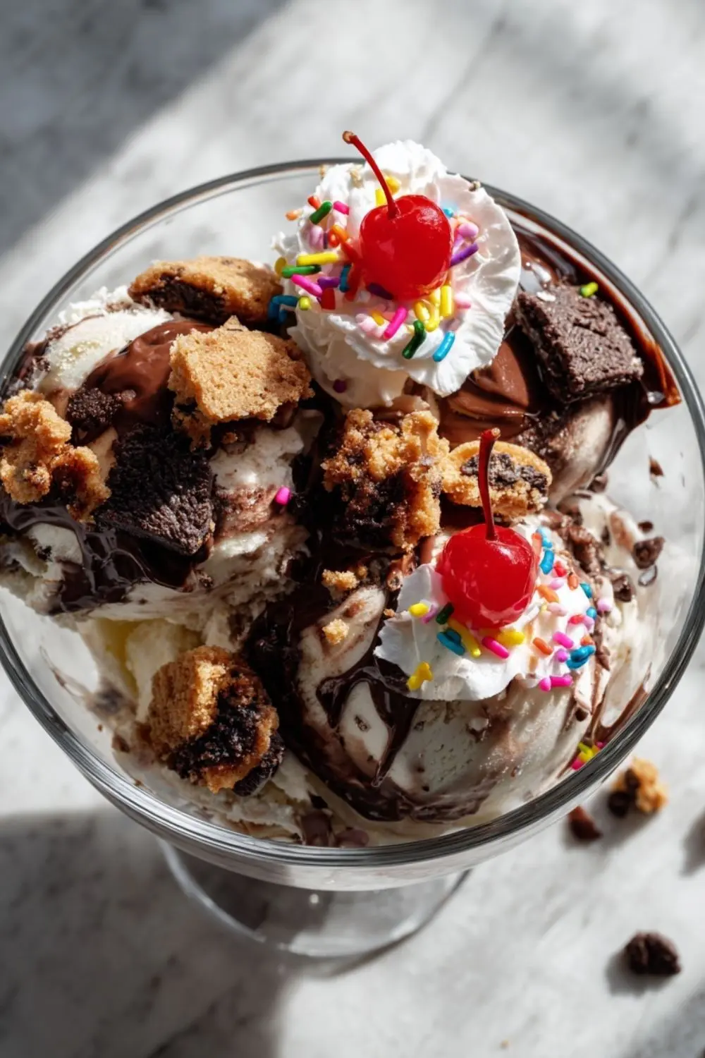 Pioneer Woman Hot Fudge Monster Sundae